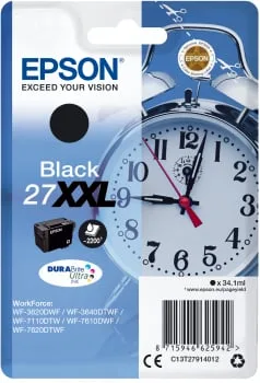 Epson Bläckpatron Epson 27XXL Svart