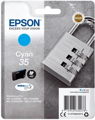Epson Bläckpatron Epson 35 Cyan