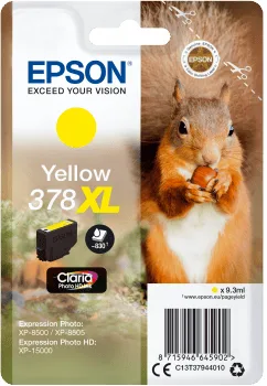 Epson Bläckpatron Epson 378XL Claria Gul