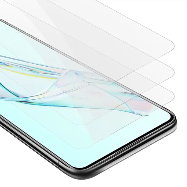 Cadorabo ZTE Axon 30 3x Skärmskydd Skyddsglas