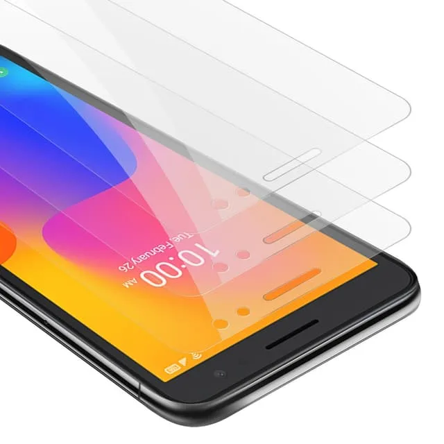 Cadorabo Alcatel 1B 2022 3x Skärmskydd Skyddsglas