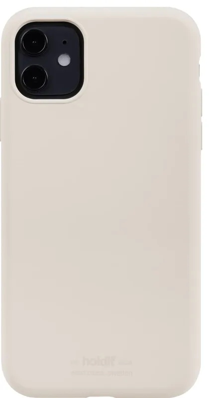 Holdit iPhone 11 Skal Silikon Light Beige