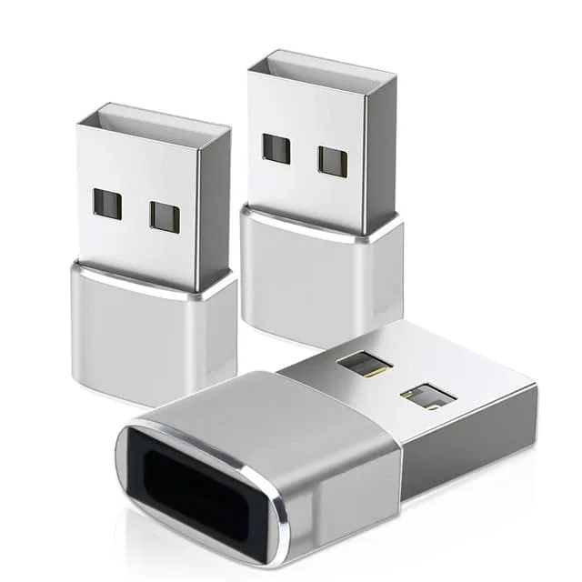 Cadorabo 3x USB-adapter omvandlare från USB C