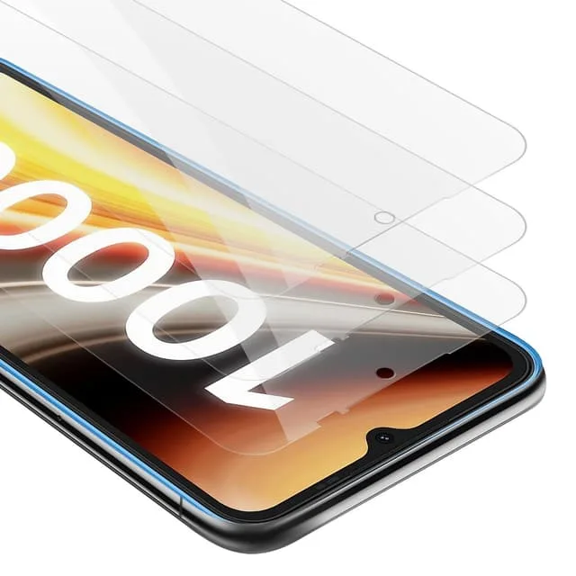 Cadorabo Umidigi Power 7 MAX 3x Skärmskydd