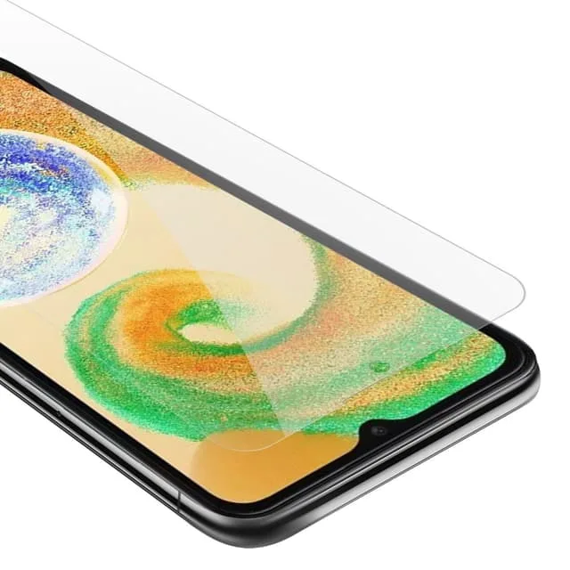 Cadorabo Samsung Galaxy A04s Skyddsglas Skyddsfilm Skärmskydd