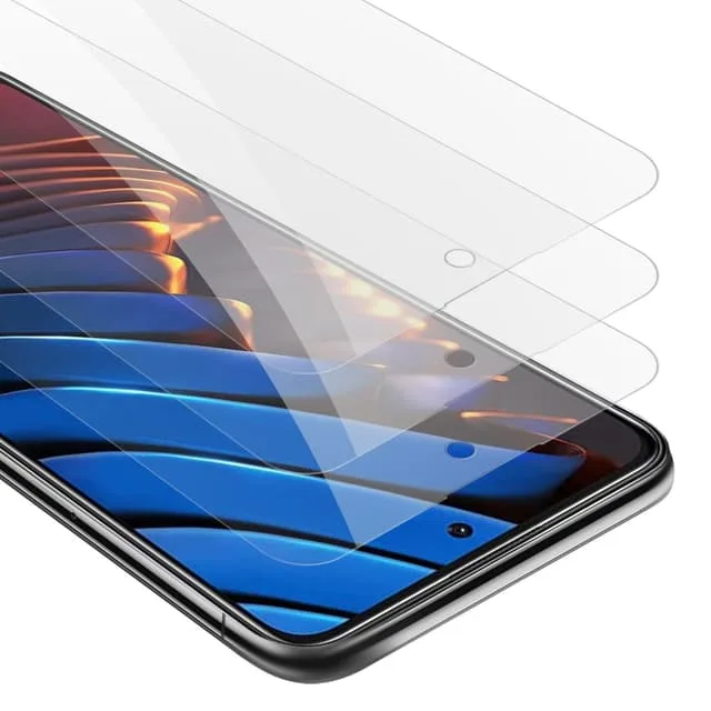Cadorabo Xiaomi POCO X3 GT 3x Skärmskydd