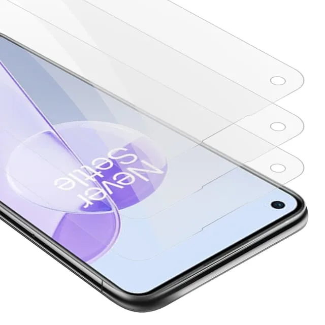 Cadorabo OnePlus 9RT 5G 3x Skärmskydd Skyddsglas