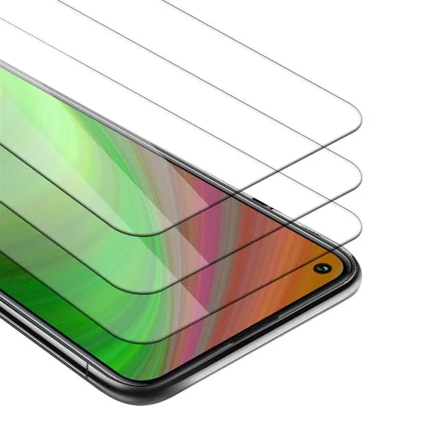 Cadorabo Oppo A53s 3x Skärmskydd Skyddsglas Skyddsfilm