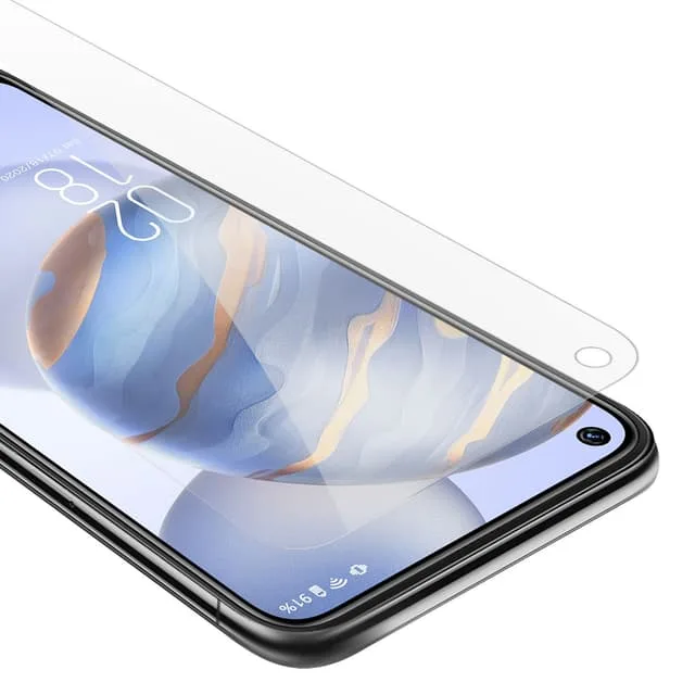 Cadorabo Oukitel C21 Skyddsglas Skyddsfilm Skärmskydd