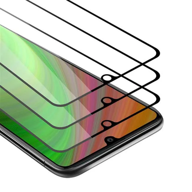Cadorabo Samsung Galaxy A41 3x Skyddsglas Skyddsfilm