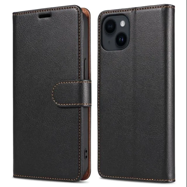 MTK Till iPhone 15 Retro Plånboksfodral / Fodral