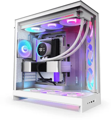 NZXT H9 Flow RGB+ 2025 Vit