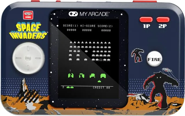 MY ARCADE Pocket Player Pro Space Invaders handhållen