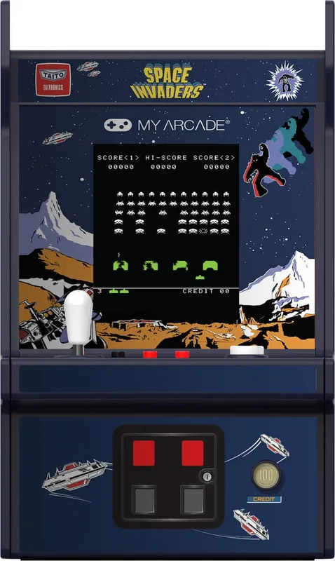 My Arcade Micro Player Pro 6.75” Space Invaders Retro spelkonsol