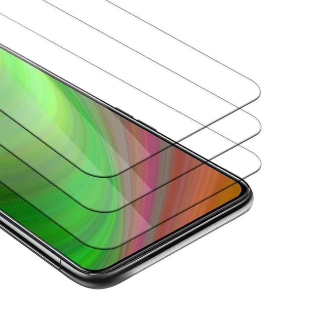 Cadorabo Oppo Reno2 Z 3x Skärmskydd Skyddsglas