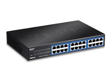 TRENDnet TEG S24Dg - switch - 24 portar