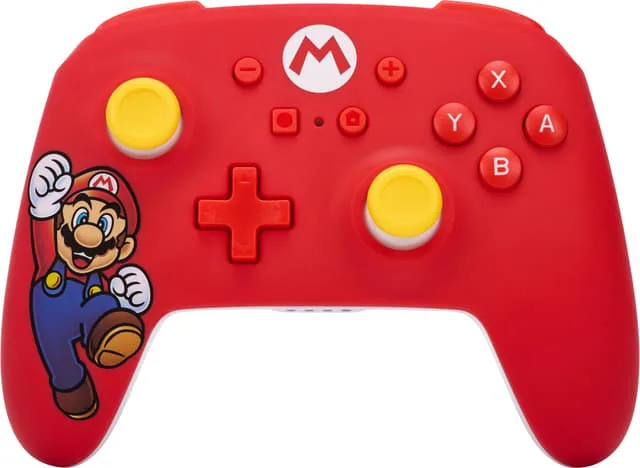 PowerA Nintendo Switch trådlös spelkontroll Mario Edition