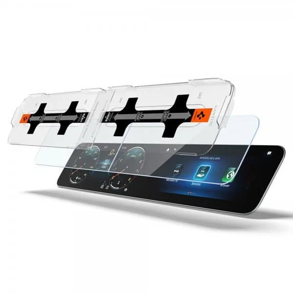 Spigen Skärmskydd GLAS.tR EZ FIT Anti-Glare Mercedes