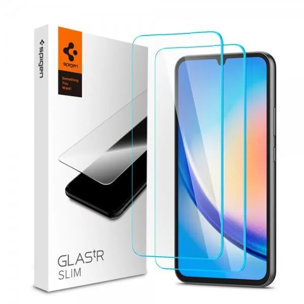 Spigen Samsung Galaxy A34 5G Skärmskydd GLAS.tR