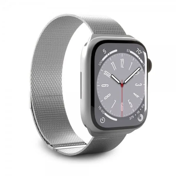 Puro Apple Watch 38/40/41mm Armband Milanese Silver