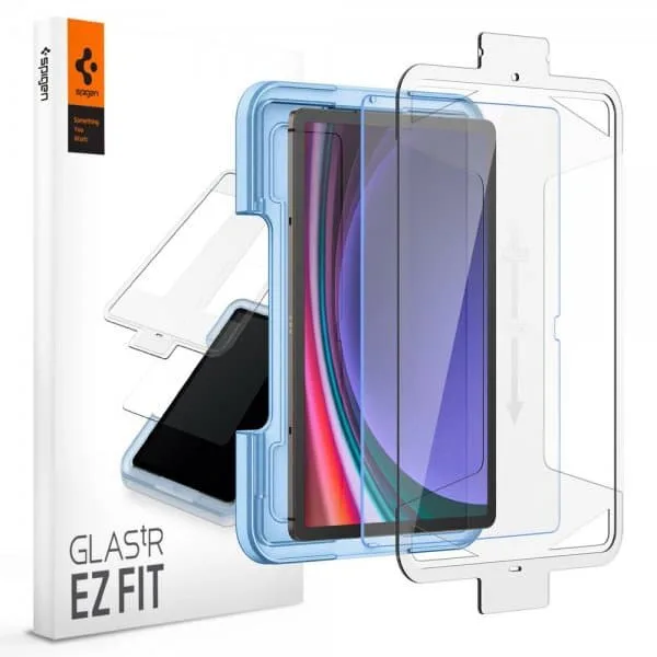 Spigen Samsung Galaxy Tab S9 SM-X710 SM-X716 Skärmskydd GLAS.tR EZ Fit