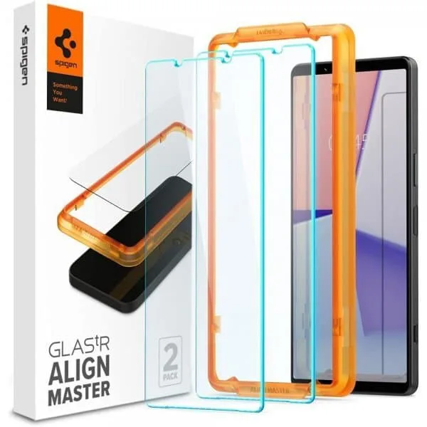 Spigen Sony Xperia 1 V Skärmskydd GLAS.tR