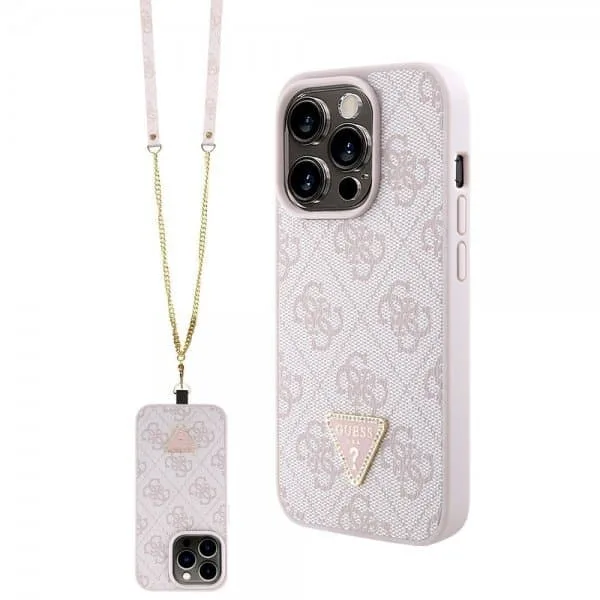 Guess iPhone 15 Pro Skal Metal Logo