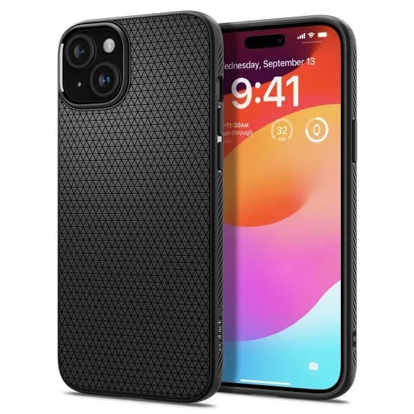 Spigen iPhone 15 Skal Liquid Air Matte
