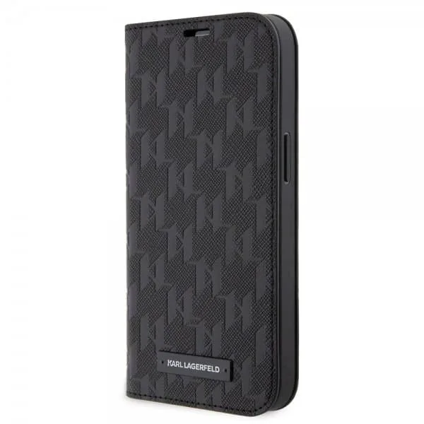 Karl Lagerfeld iPhone 14 Pro Fodral Saffiano Monogram