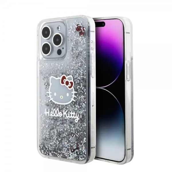 Hello Kitty iPhone 15 Pro Max Skal Liquid