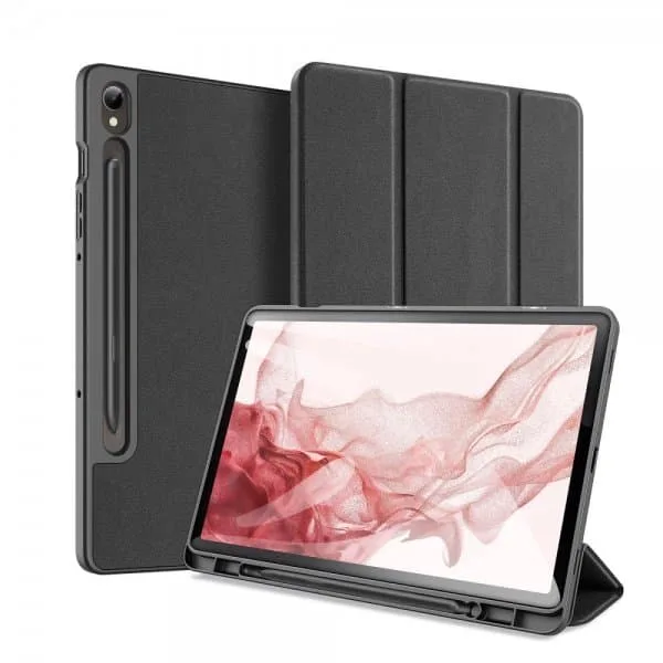 DUX DUCIS Samsung Galaxy Tab S9 SM-X710 SM-X716 Fodral DOMO Series Svart