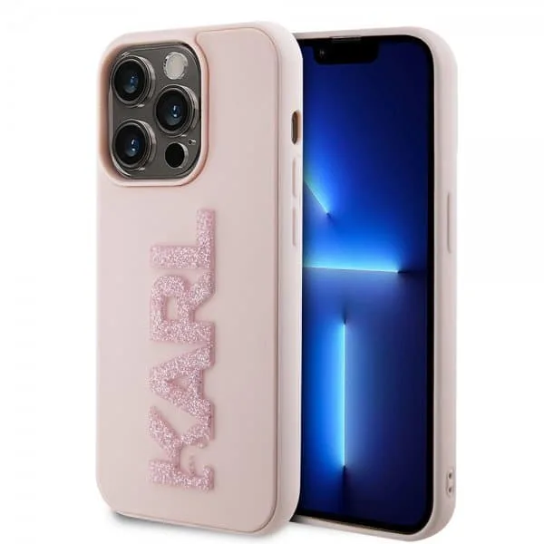 Karl Lagerfeld iPhone 15 Pro Skal 3D Rubber