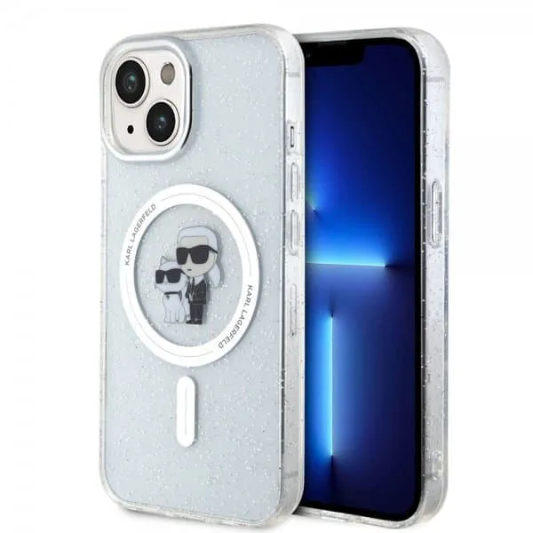 Karl Lagerfeld iPhone 15 Skal Karl & Choupette