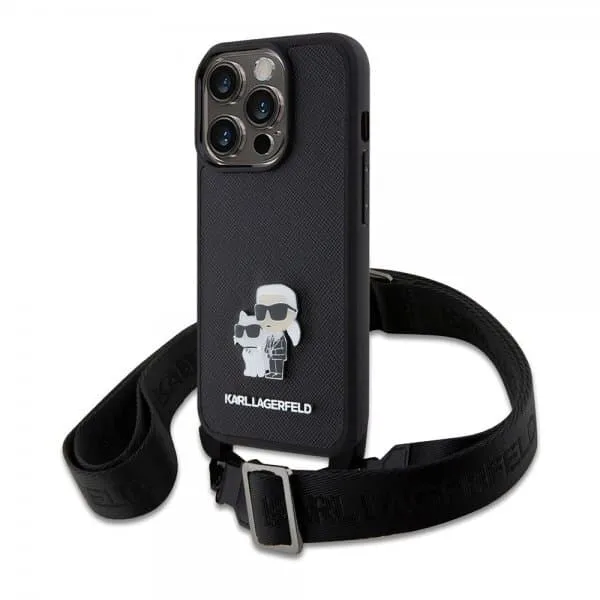 Karl Lagerfeld iPhone 15 Pro Skal Saffiano Karl