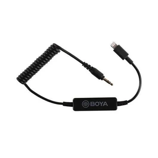 BOYA Adapter 35C-L TRRS 3.5mm Hane-Lightning
