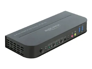 Delock HDMI KVM Switch 4K 60 Hz with USB 3.0