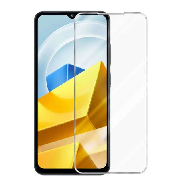 Cadorabo Xiaomi POCO M5 Skyddsglas Skyddsfilm Skärmskydd