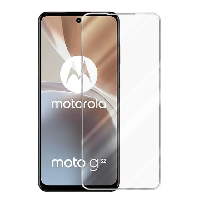 Cadorabo Motorola MOTO G32 Skyddsglas Skyddsfilm Skärmskydd