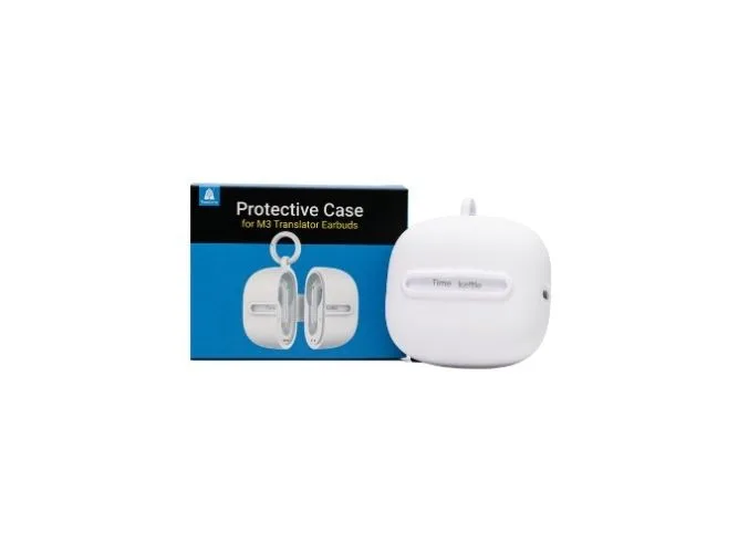 Timekettle M3 Translator, Trådlös, Samtal/musik, 178 g, Headset, Vit