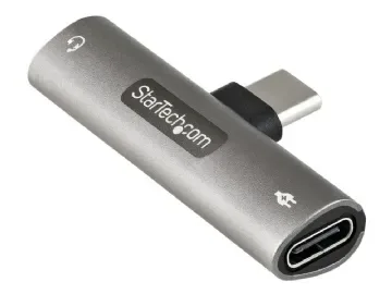 StarTech.com USB-C-ljud- och laddningsadapter