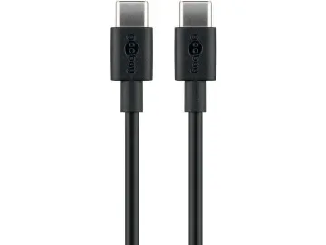 Goobay 51243 USB-kabel USB 2.0 2 m USB C Sort