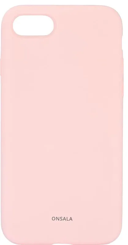 Onsala iPhone 6/7/8/SE Gen. 3 silikonfodral (chalk pink)
