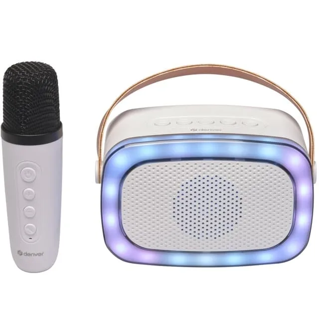 Denver Högtalare Bluetooth Mikrofon Karaoke