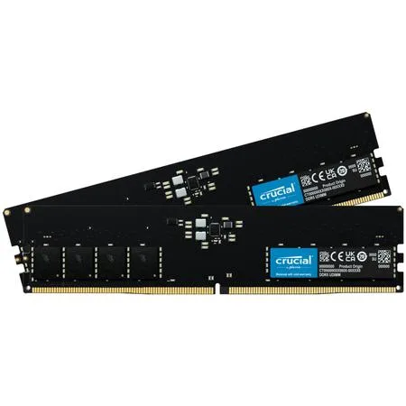Crucial 64GB: 2x32GB DDR5 RAM 5600MHz (XMP & EXPO)