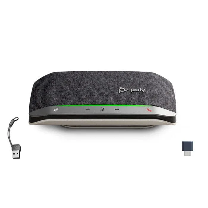 Poly Sync 20+ Högtalartelefon USB/Bluetooth med USB-C-adapter/A Professionell