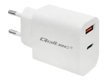 Qoltec Mains charger strömadapter