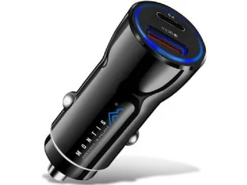 MONTIS laddare USB 3.0 QC + USB-C PD