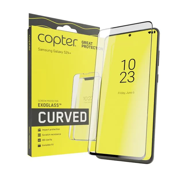 Copter Exoglass Samsung Galaxy S24+ Curved Frame