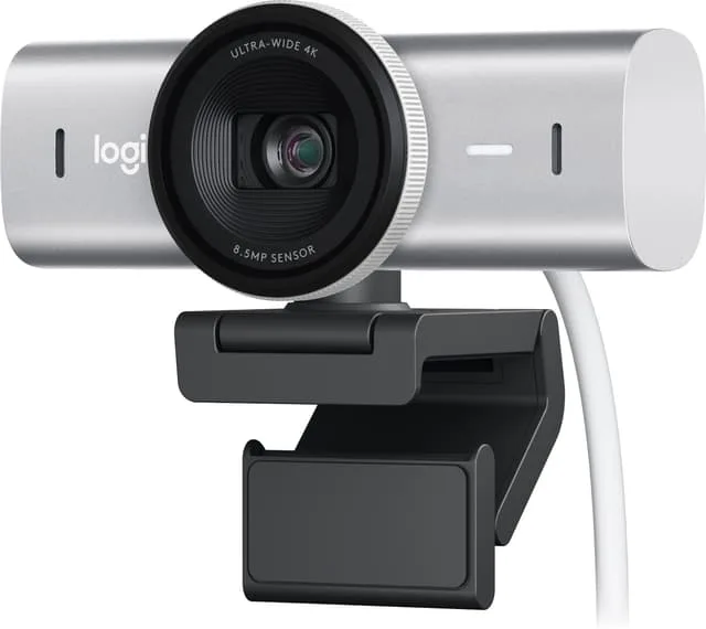 Logitech MX Brio Ultra HD 4K-webbkamera för samarbete och streaming