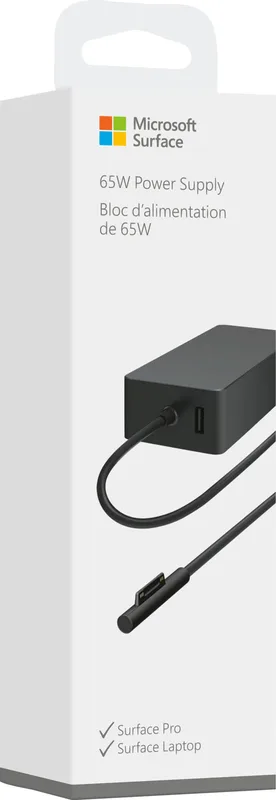 Microsoft Surface 65W laddare för bärbar dator